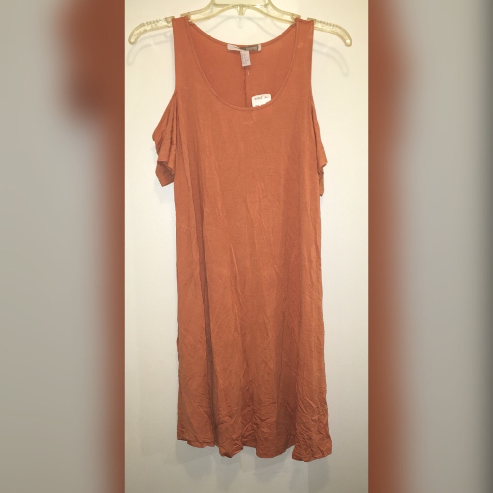 Apricot Forever 21 Dress